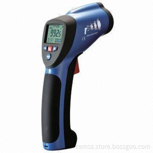High-temperature Infrared Thermometer with Built-in Laser Pointer and Backlight LCD
